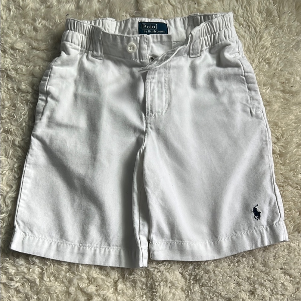 Ralph Lauren Boys White Shorts